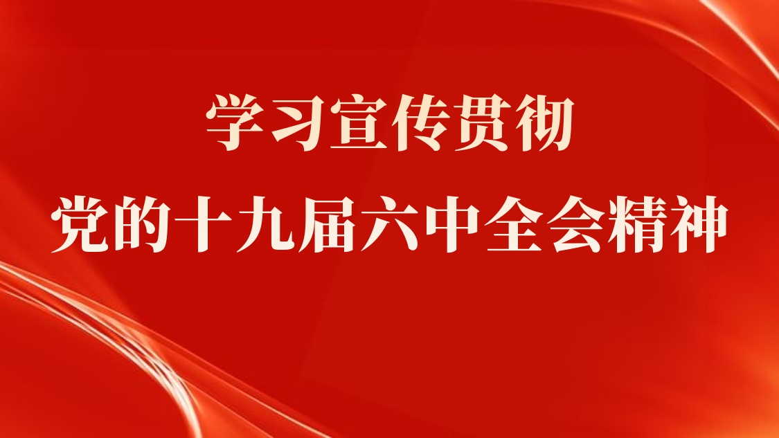 主题党课：学习宣传贯彻党的十九届六中全会精神